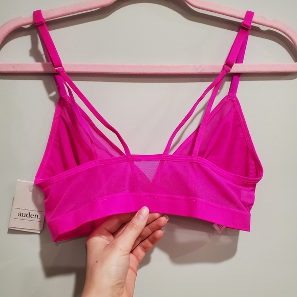 Auden Pink Mesh Bralette - Picture 6 of 10